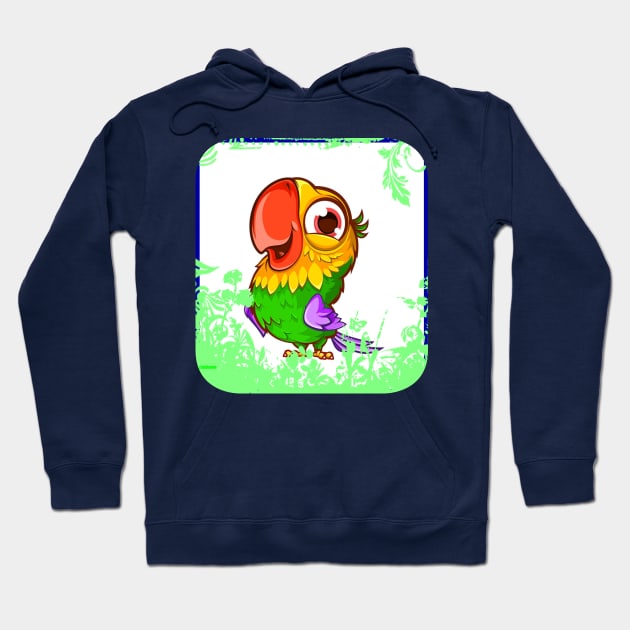 loro, amante de los loros, loro regalo, dueño de loro, loro gracioso, parrot, parrot lover, parrot gift, parrot owner, parrot funny Hoodie by Lebihanto